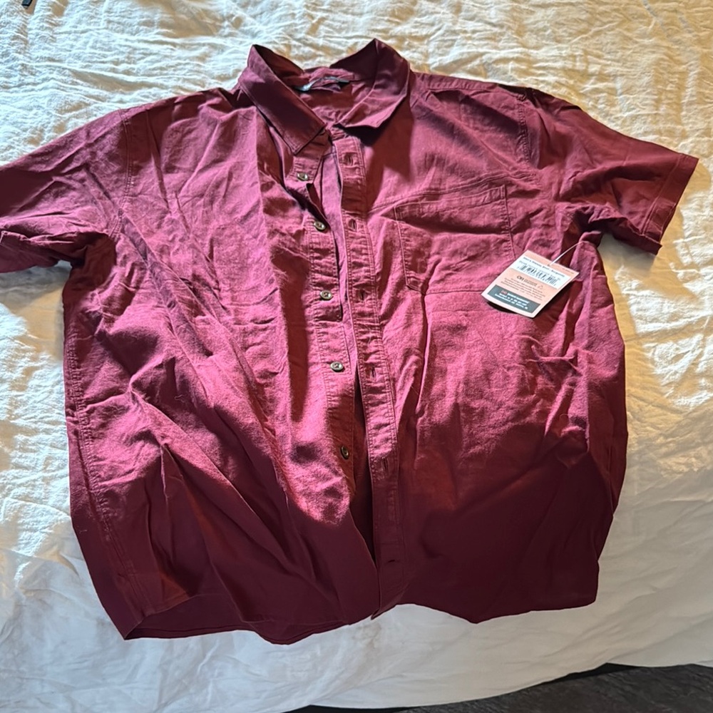 Outdoor Research Red Casual Button Down Shirt. Hemp/Cotton. 15% off 3 bundle